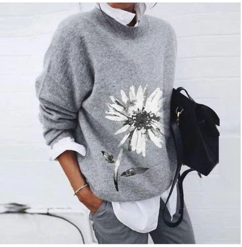 Pull Marguerite du Jardin