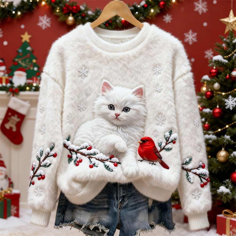 Pull Douillet Chaton