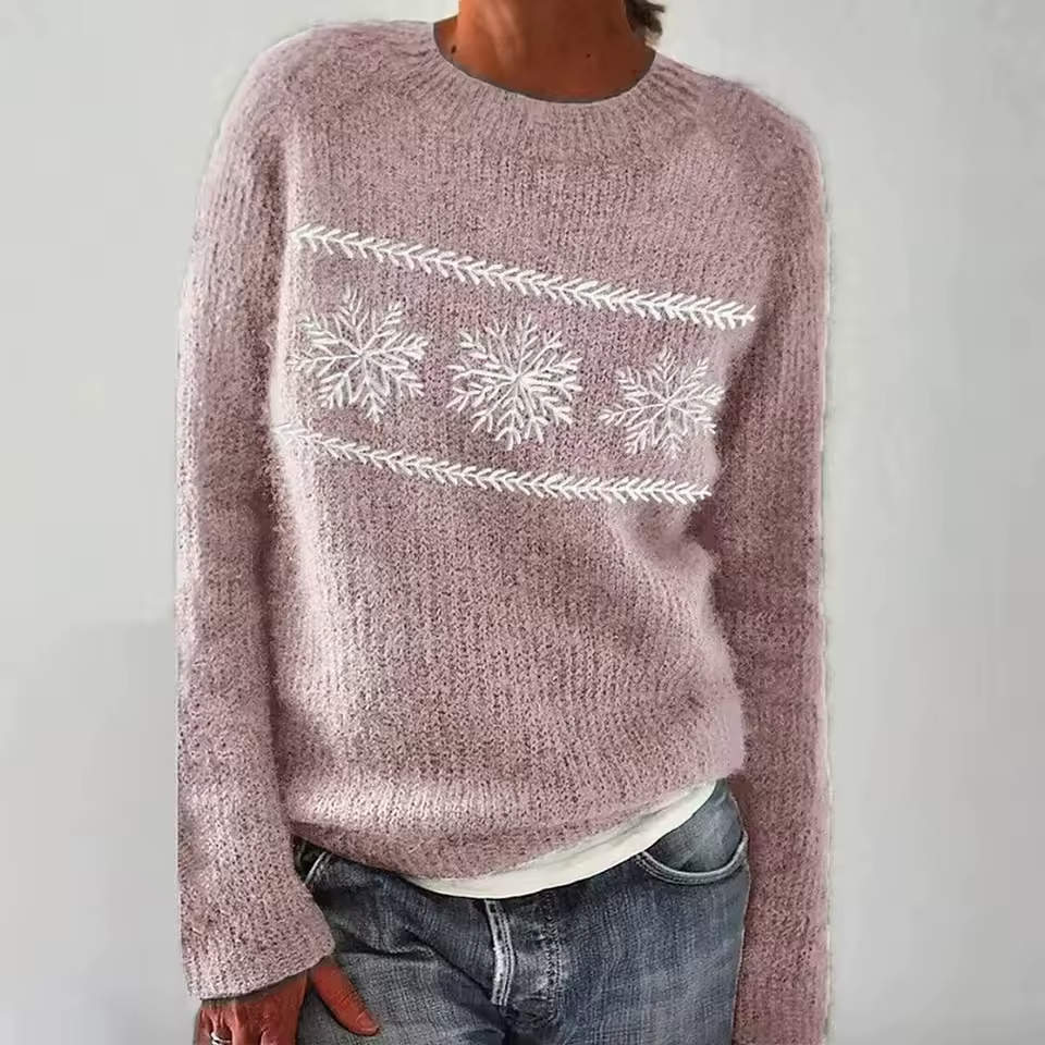 Pull Floraison d'Hiver